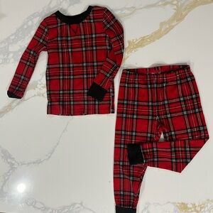 Kids Plaid Pajama Set